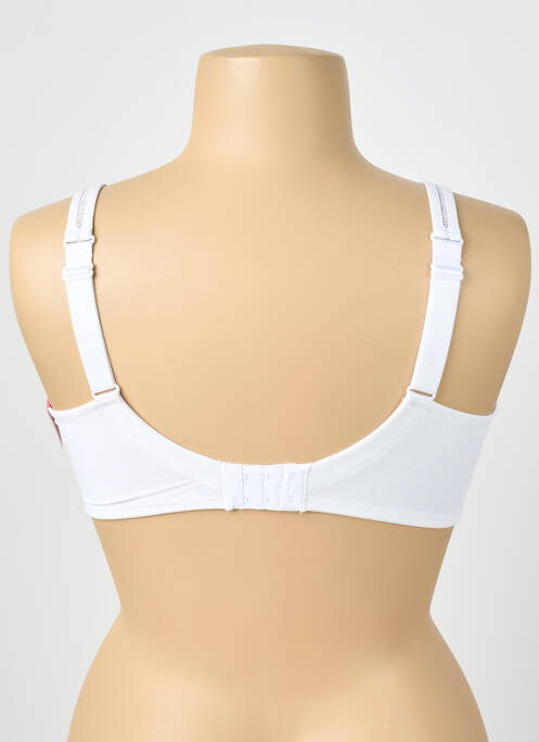 Soutien-gorge effet matière satinée haut soutien-gorge emboitant blanc PRIMA DONNA femme
