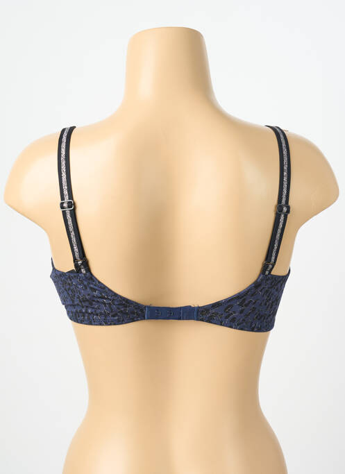 Soutien-gorge effet matière satinée haut soutien-gorge emboitant bleu MARIE JO femme