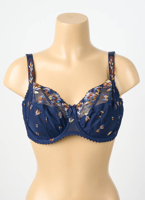 Soutien-gorge bretelle multi position haut soutien-gorge emboitant bleu PRIMA DONNA femme
