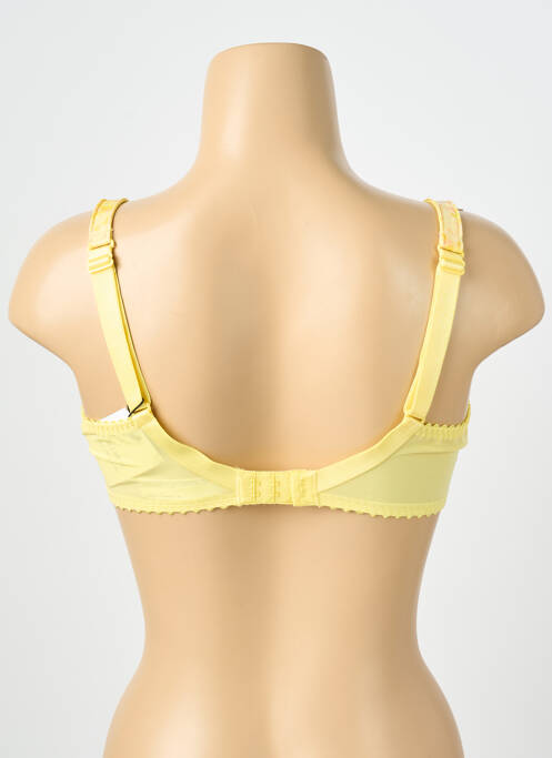 Soutien-gorge légère et transparente haut soutien-gorge emboitant jaune PRIMA DONNA femme