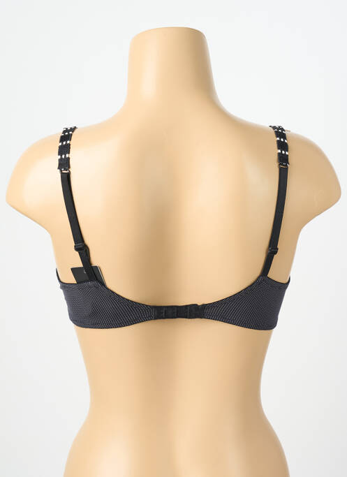 Soutien-gorge effet matière satinée haut soutien-gorge emboitant noir MARIE JO femme
