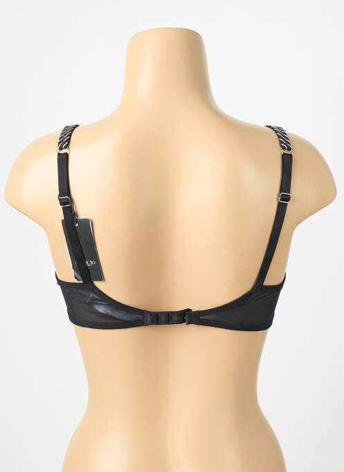 Soutien-gorge effet matière satinée haut soutien-gorge emboitant noir MARIE JO femme