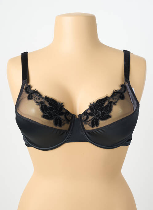 Soutien-gorge légère et transparente haut soutien-gorge emboitant noir SIMONE PERELE femme