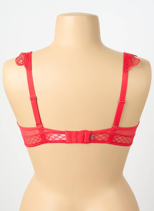 Soutien-gorge légère et transparente haut soutien-gorge emboitant rouge SIMONE PERELE femme