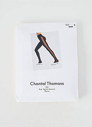 Collants imprimé fantaisie noir CHANTAL THOMASS femme