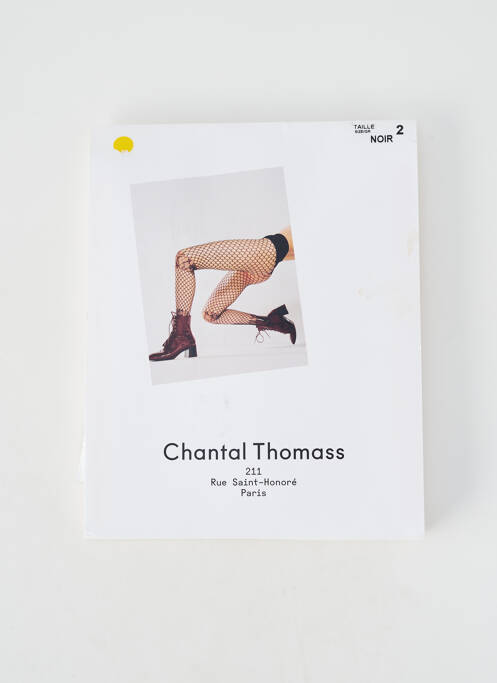 Collants stretch noir CHANTAL THOMASS femme