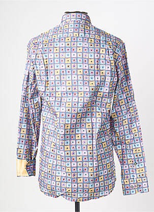Chemise manches longues imprimé fleurs bleu EMYLE homme