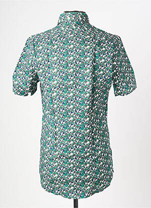 Chemise manches courtes poches vert PIERRE CARDIN homme