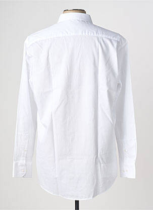 Chemise manches longues coupe cintrée blanc EMYLE homme