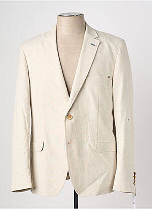 Blazer tissage chiné beige EMYLE homme