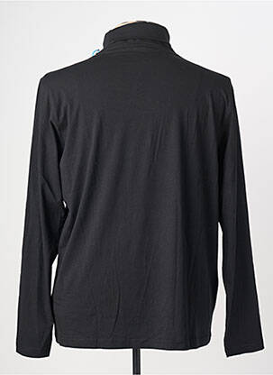 T-shirt coupe cintrée manches longues noir PIERRE CARDIN homme