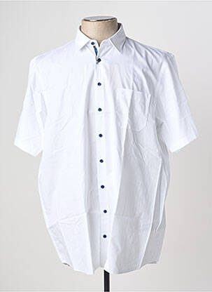Chemise manches courtes poches blanc MARVELIS homme