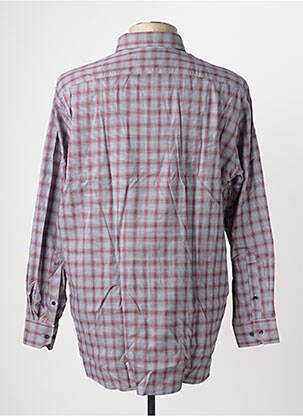 Chemise manches longues poches rouge MARVELIS homme