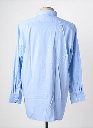 Chemise manches longues poches bleu MARVELIS homme
