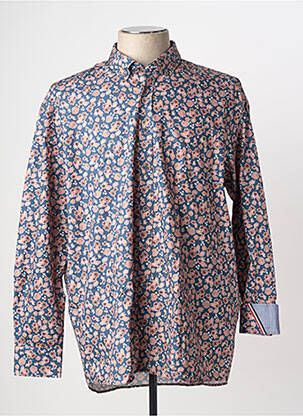 Chemise manches longues coupe cintrée gris EMYLE homme