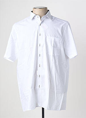 Chemise manches courtes poches blanc MARVELIS homme