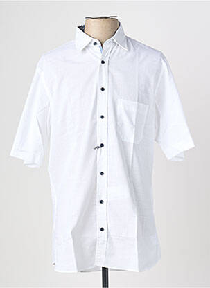 Chemise manches courtes blanc MARVELIS homme