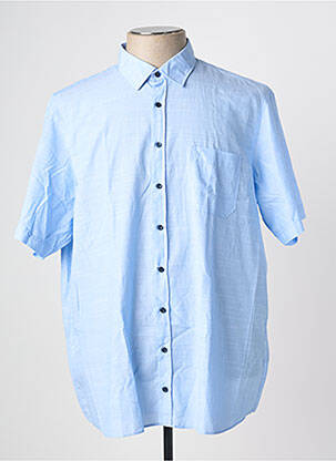 Chemise manches courtes bleu MARVELIS homme