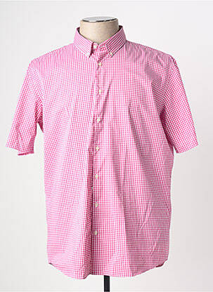 Chemise manches courtes rouge PIERRE CARDIN homme