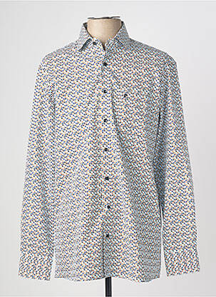 Chemise manches longues bleu PIERRE CARDIN homme