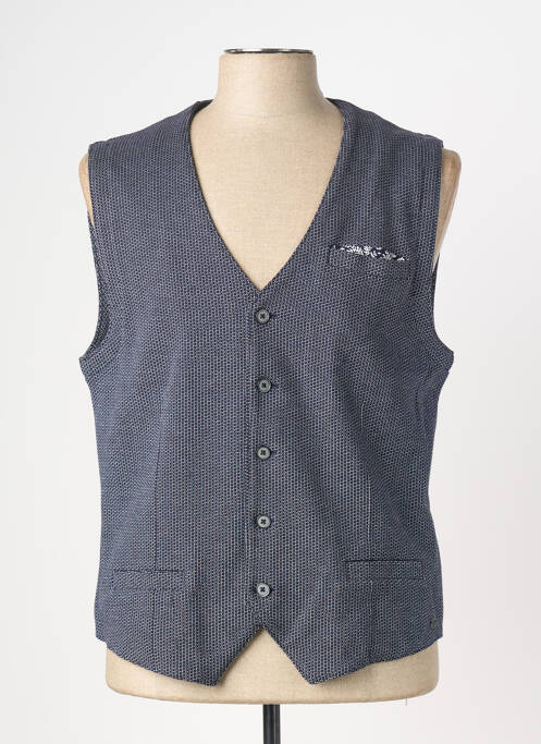 Gilet sans manche poches bleu MARVELIS homme