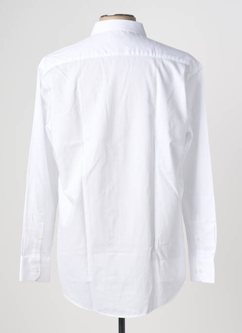 Chemise manches longues coupe cintrée blanc EMYLE homme