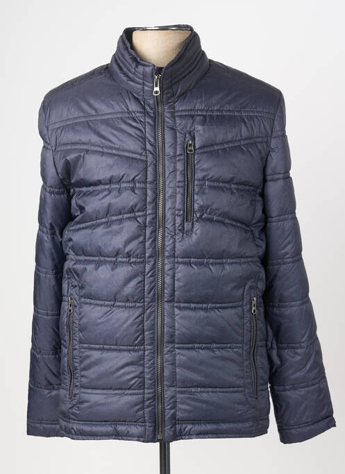 Doudoune manches longues sans capuche bleu CABANO homme