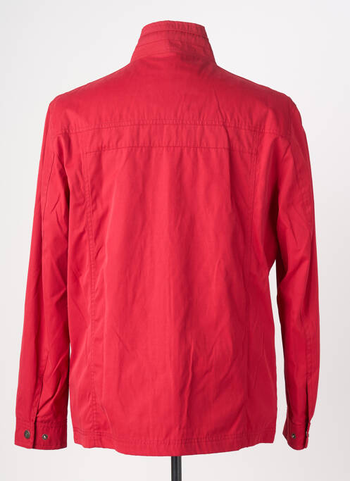 Parka manches longues sans capuche rouge QUEBEL homme