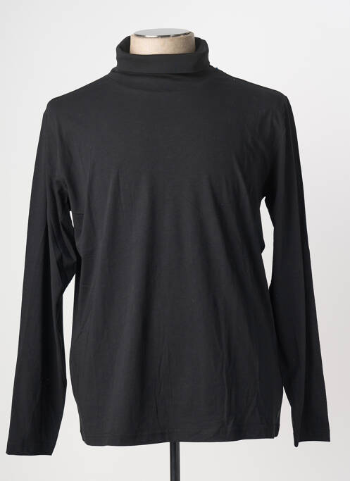 T-shirt coupe cintrée manches longues noir PIERRE CARDIN homme