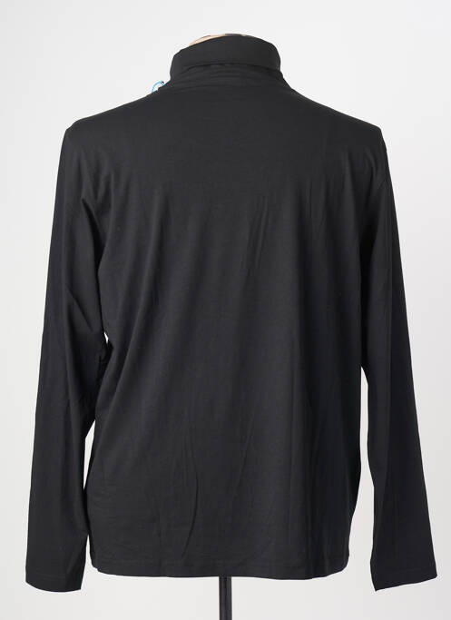 T-shirt coupe cintrée manches longues noir PIERRE CARDIN homme