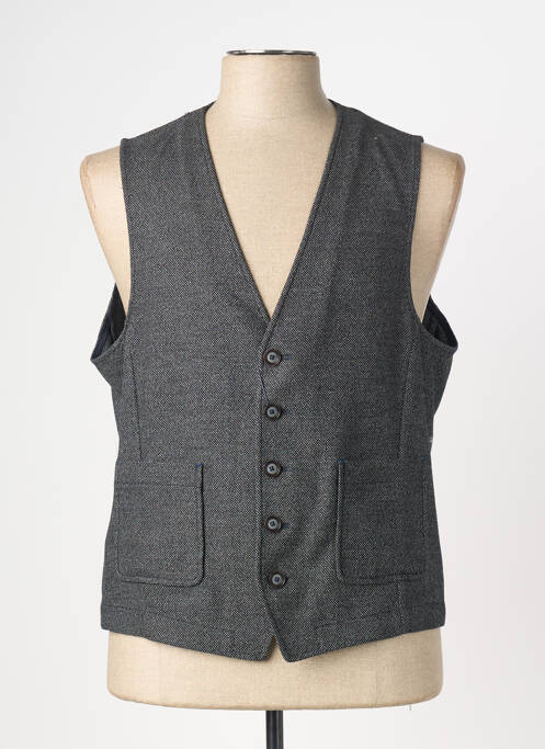 Gilet sans manche noir PIERRE CARDIN homme