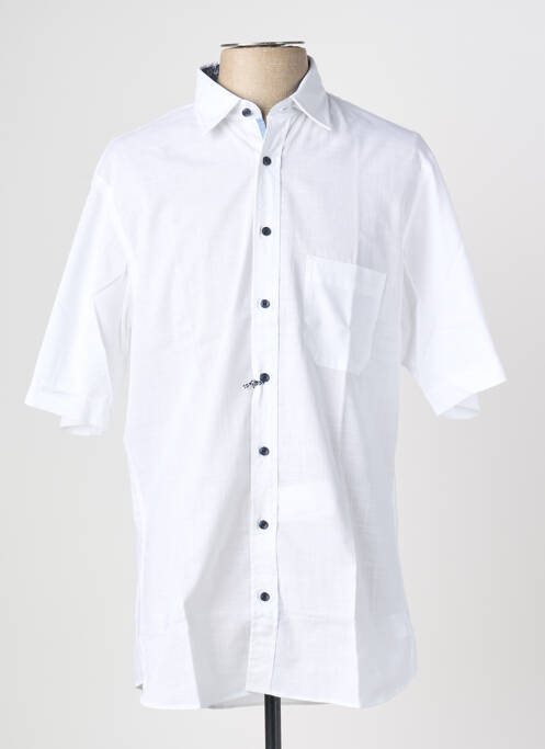 Chemise manches courtes blanc MARVELIS homme