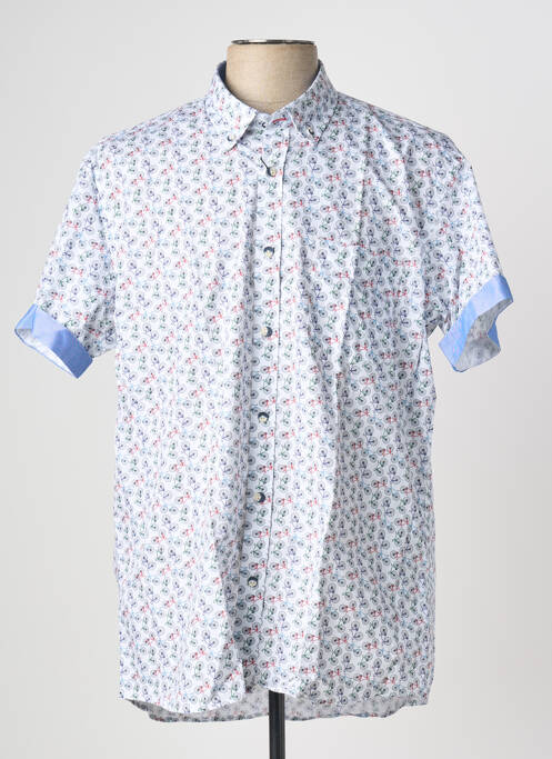 Chemise manches courtes bleu EMYLE homme