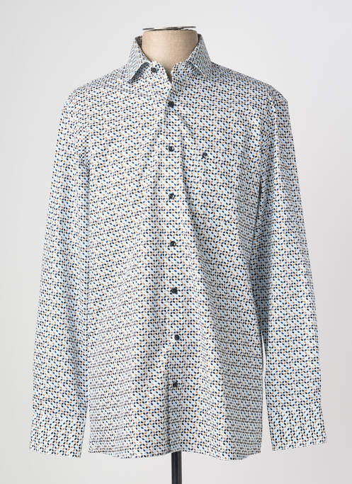 Chemise manches longues bleu PIERRE CARDIN homme