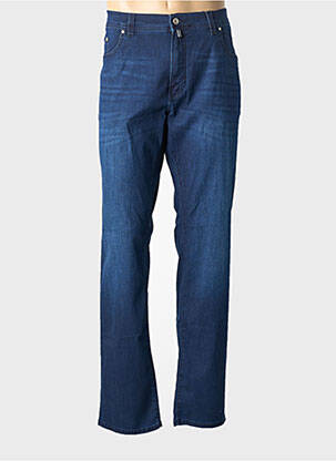 Jeans coupe droite stretch taille normale bleu PIERRE CARDIN homme