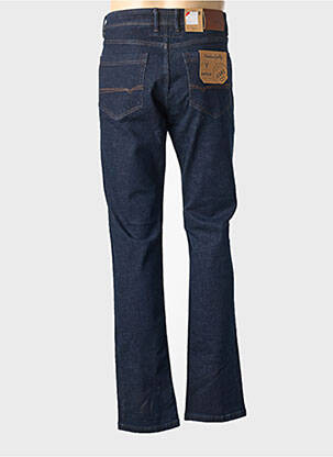 Jeans coupe droite stretch taille normale bleu EMYLE homme