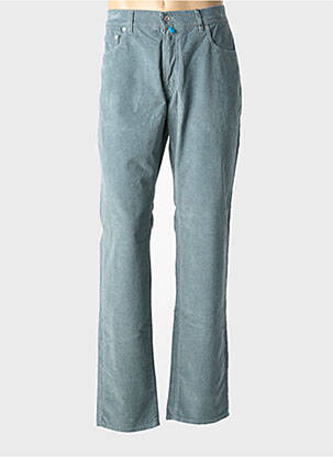 Pantalon droit stretch taille normale bleu PIERRE CARDIN homme