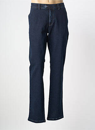 Jeans coupe droite stretch taille normale bleu EMYLE homme