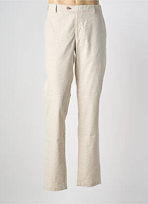 Pantalon chino poches taille normale beige EMYLE homme