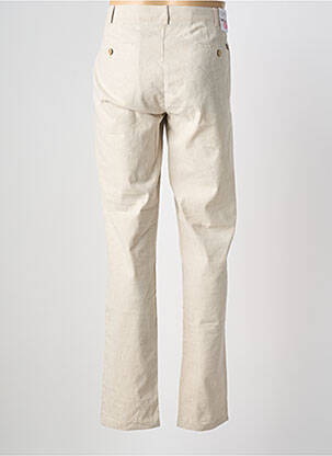 Pantalon chino poches taille normale beige EMYLE homme