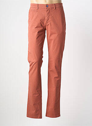 Pantalon chino stretch taille normale marron EMYLE homme