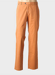 Pantalon chino stretch taille normale orange EMYLE homme