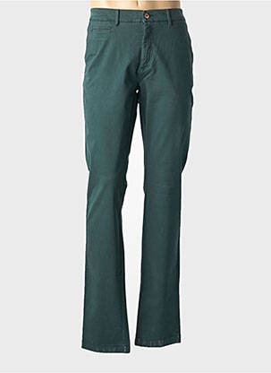 Pantalon chino stretch taille normale vert EMYLE homme