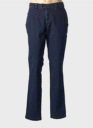 Pantalon chino stretch taille normale bleu EMYLE homme