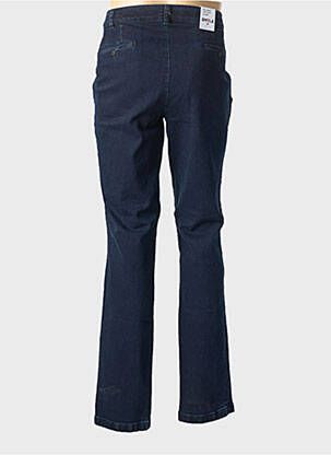 Pantalon chino stretch taille normale bleu EMYLE homme