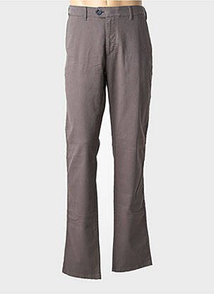 Pantalon chino stretch taille normale gris EMYLE homme