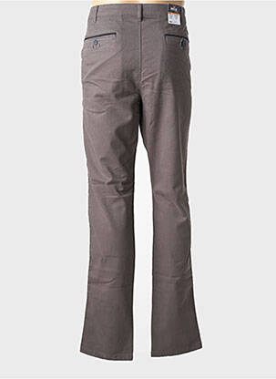 Pantalon chino stretch taille normale gris EMYLE homme