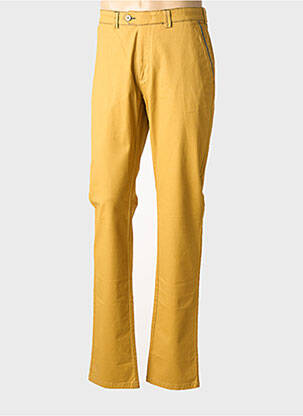 Pantalon chino stretch taille normale jaune EMYLE homme