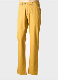 Pantalon chino stretch taille normale jaune EMYLE homme