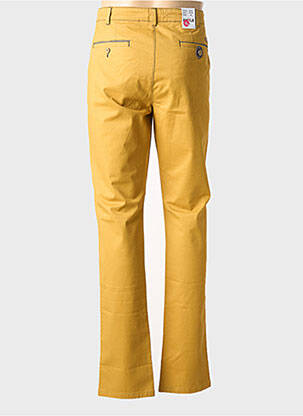 Pantalon chino stretch taille normale jaune EMYLE homme